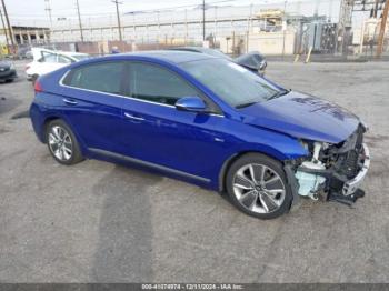  Salvage Hyundai Ioniq