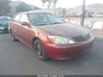  Salvage Toyota Camry