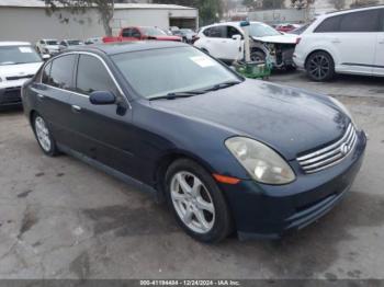  Salvage INFINITI G35