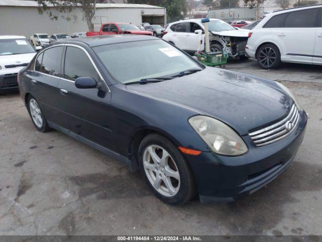  Salvage INFINITI G35