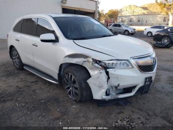  Salvage Acura MDX