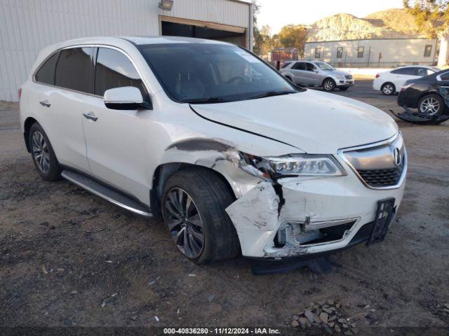  Salvage Acura MDX