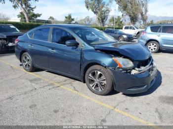  Salvage Nissan Sentra