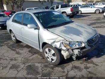  Salvage Toyota Corolla