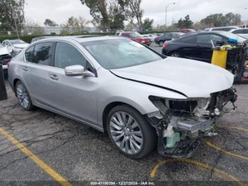  Salvage Acura RLX