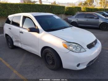  Salvage Toyota Matrix