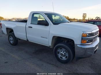  Salvage Chevrolet Silverado 2500