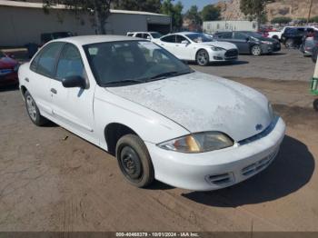  Salvage Chevrolet Cavalier