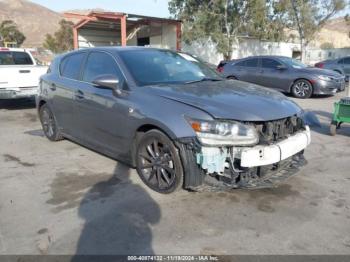  Salvage Lexus Ct