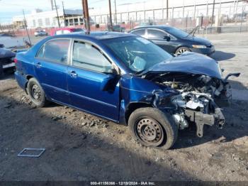  Salvage Toyota Corolla