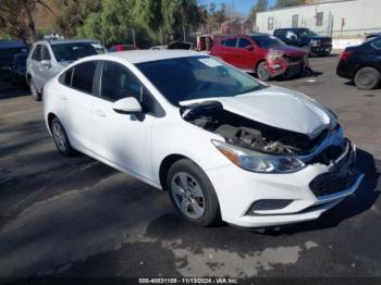  Salvage Chevrolet Cruze