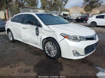  Salvage Toyota Avalon Hybrid