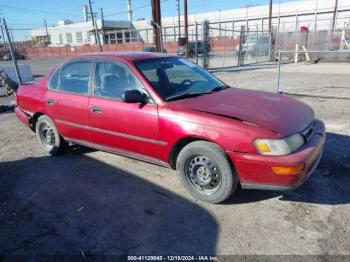  Salvage Toyota Corolla