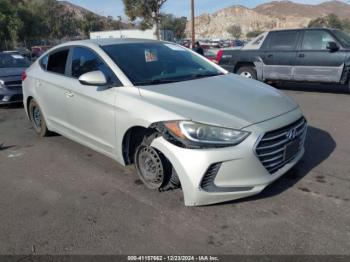  Salvage Hyundai ELANTRA