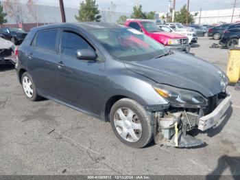  Salvage Toyota Matrix