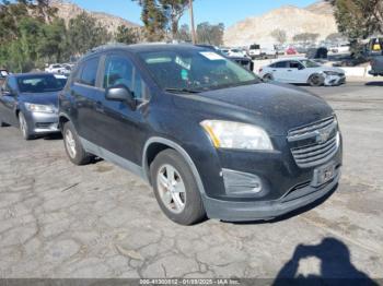  Salvage Chevrolet Trax