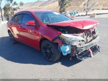  Salvage Toyota Corolla