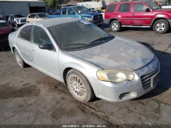  Salvage Chrysler Sebring