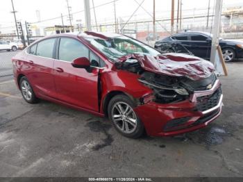  Salvage Chevrolet Cruze