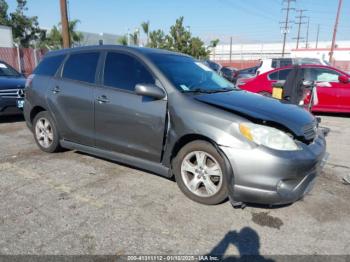  Salvage Toyota Matrix