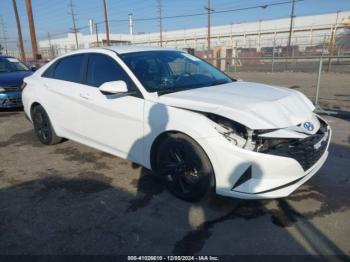  Salvage Hyundai ELANTRA