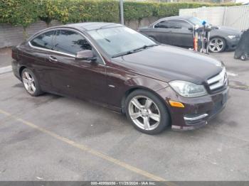  Salvage Mercedes-Benz C-Class