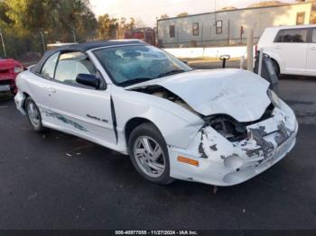  Salvage Pontiac Sunfire