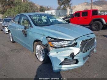  Salvage Ford Fusion