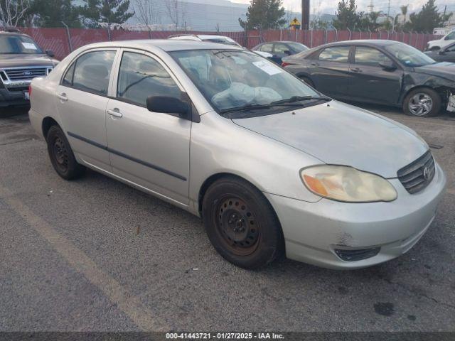  Salvage Toyota Corolla