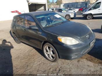  Salvage Toyota Matrix