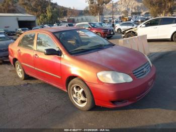  Salvage Toyota Corolla