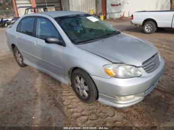  Salvage Toyota Corolla