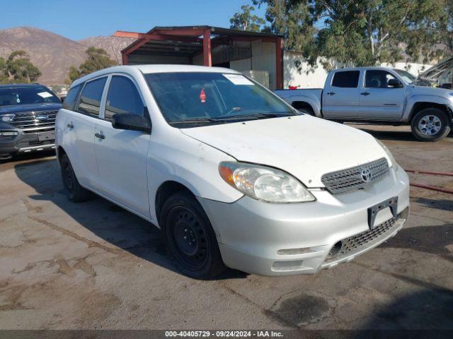  Salvage Toyota Matrix