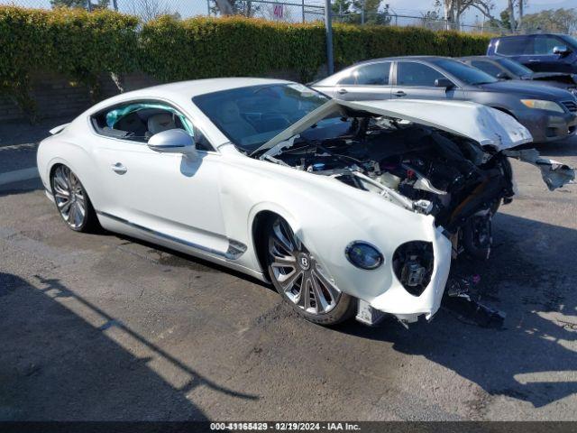  Salvage Bentley Continental Gt