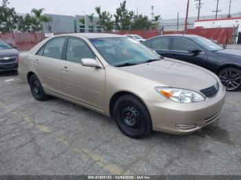  Salvage Toyota Camry