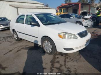  Salvage Toyota Corolla