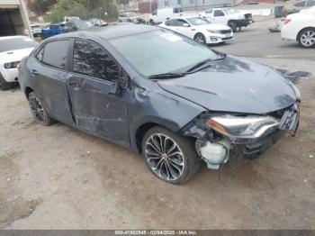  Salvage Toyota Corolla