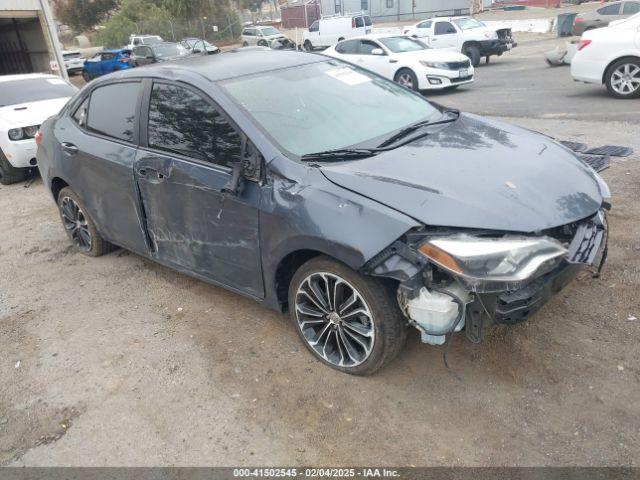  Salvage Toyota Corolla