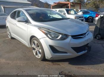  Salvage Hyundai ELANTRA