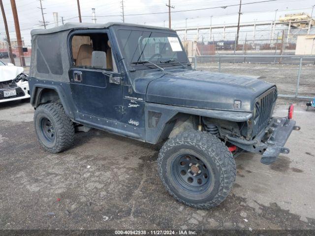  Salvage Jeep Wrangler