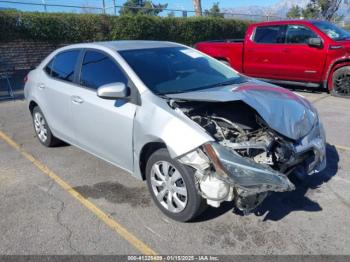  Salvage Toyota Corolla