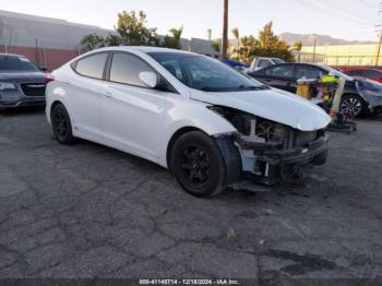  Salvage Hyundai ELANTRA