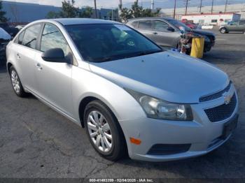  Salvage Chevrolet Cruze