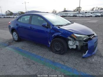  Salvage Toyota Corolla