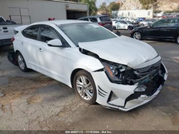  Salvage Hyundai ELANTRA