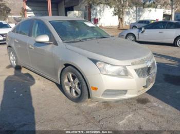  Salvage Chevrolet Cruze