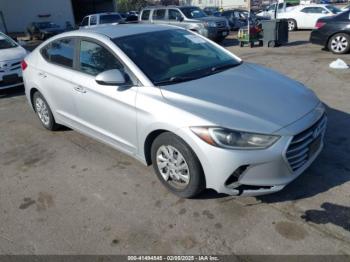  Salvage Hyundai ELANTRA