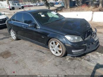  Salvage Mercedes-Benz C-Class