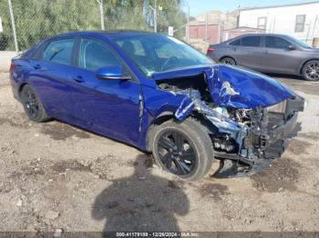  Salvage Hyundai ELANTRA