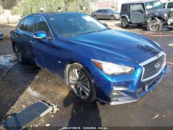  Salvage INFINITI Q50